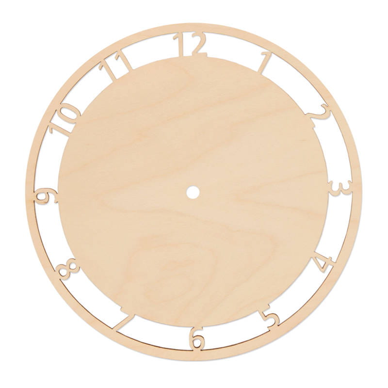 Drewniana tarcza do zegara zegar 25cm Decor #1