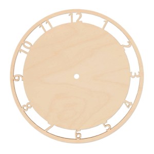 Drewniana tarcza do zegara zegar 25cm Decor #1