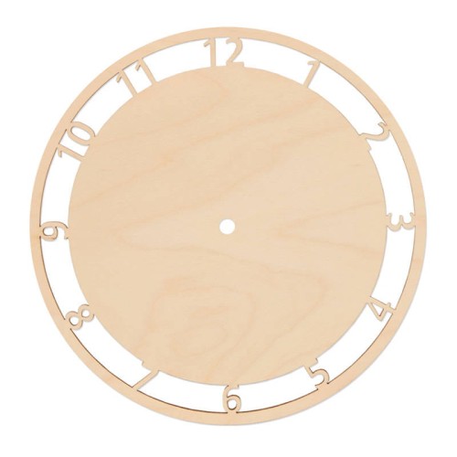 Drewniana tarcza do zegara zegar 25cm Decor #1