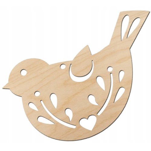 Ptak ażurowy drewniany nr 3 Decor #1