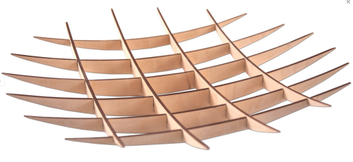 Drewniana misa na owoce miska ze sklejki Decor #1