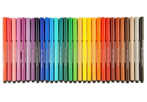 Flamastry Koh-I-Noor 30 kolorów #1