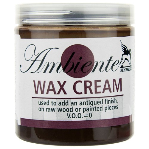 Wosk kremowy Renesans Ambiente Wax Cream - brunatno czerwony #1