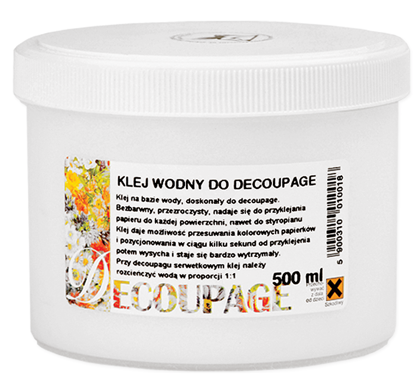 Klej wodny 500 ml do decoupage Renesans #1
