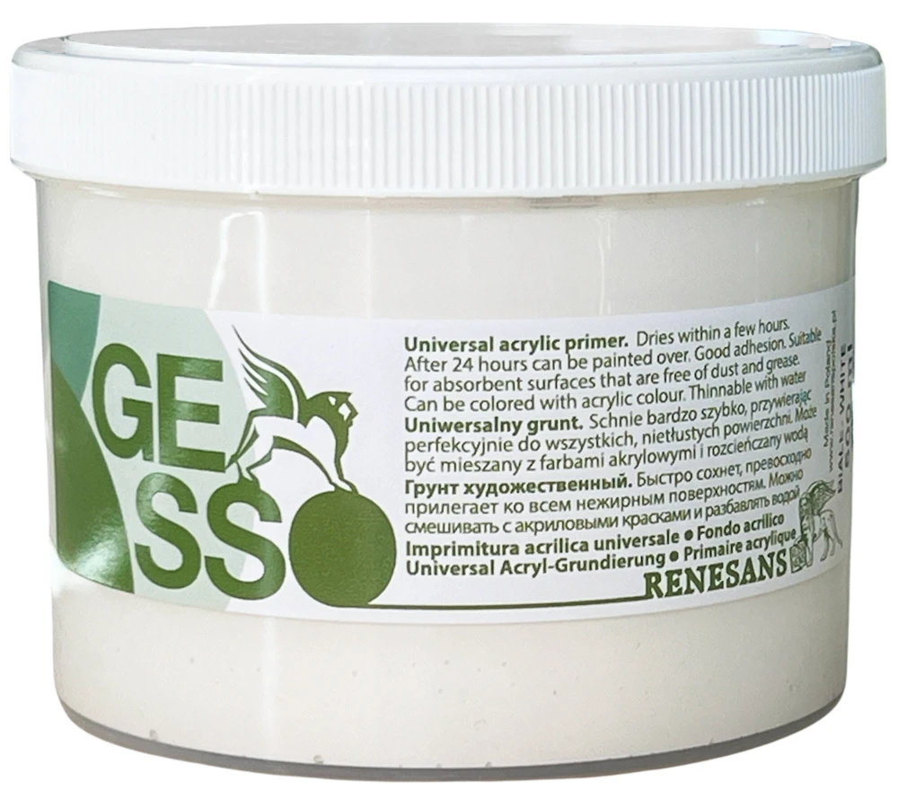 Gesso grunt Renesans 500 ml podkład malarski #2