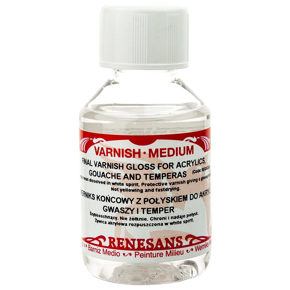 Werniks końcowy do akryli 100ml Renesans #1