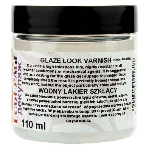 Lakier szklący Renesans 110 ml do decoupage #1