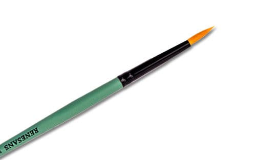 Pędzel syntetyczny okrągły Renesans - nr. 3 #1