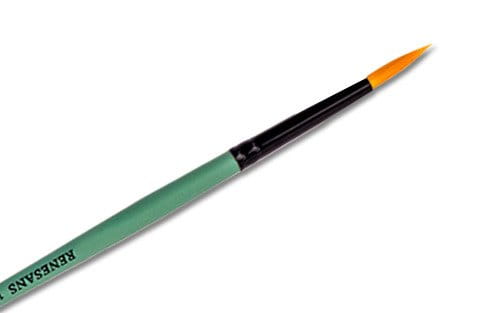 Pędzel syntetyczny okrągły Renesans - nr. 4 #1