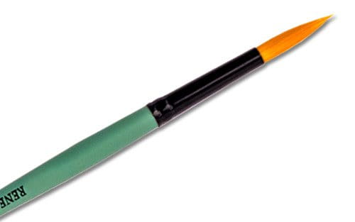 Pędzel syntetyczny okrągły Renesans - nr. 9 #1