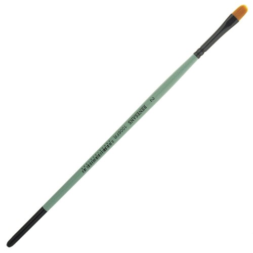 Pędzel nylonowy koci język pędzelek Renesans nr 2 #1