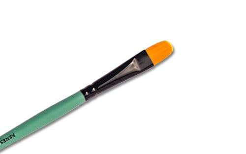 Pędzel nylonowy koci język pędzelek Renesans nr 2 #2