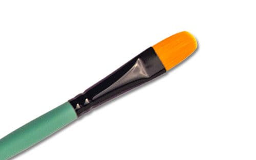 Pędzel nylonowy koci język pędzelek Renesans nr 4 #2