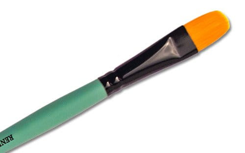 Pędzel nylonowy koci język pędzelek Renesans nr 10 #2