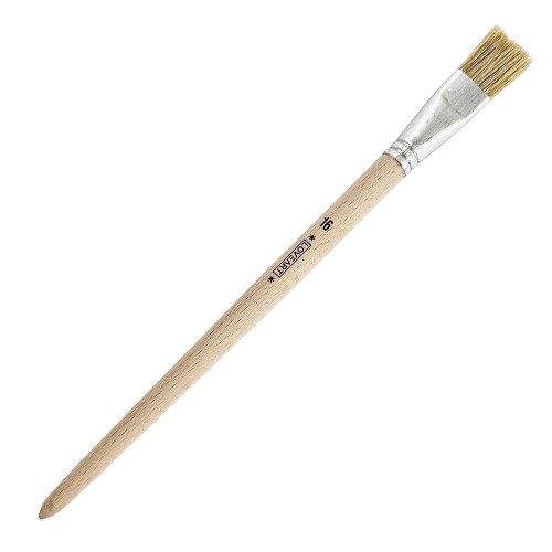 Pędzel szczecinowy płaski LOVEART - r. 16 #1