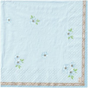 Serwetka 33x33cm - chłopięce buciki, kwiatuszki - 2 szt. wzór 053 #2
