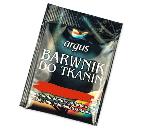 Barwnik do tkanin Argus – pomarańczowy #1