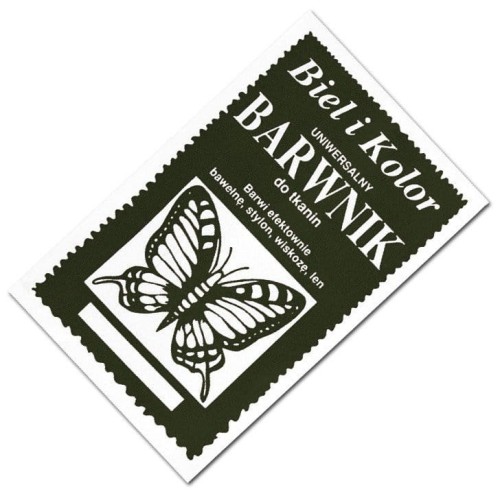 Barwnik do tkanin 10g Biel i Kolor 17 khaki #1
