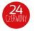 Barwnik do tkanin 10g Biel i Kolor 24 czerwony  #2
