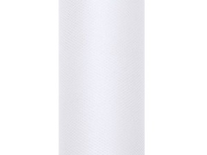 Tiul dekoracyjny na rolce - 50cm / 9m 008 white #2