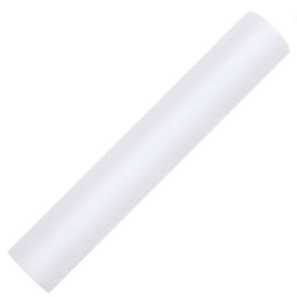 Tiul dekoracyjny na rolce 30cm 9m - 008 white #1