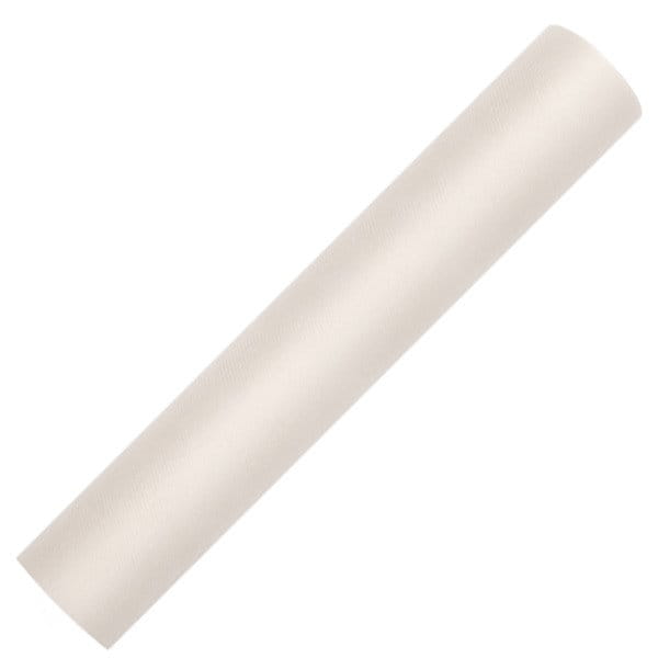 Tiul dekoracyjny na rolce 30cm 9m - 079 kremowy #1