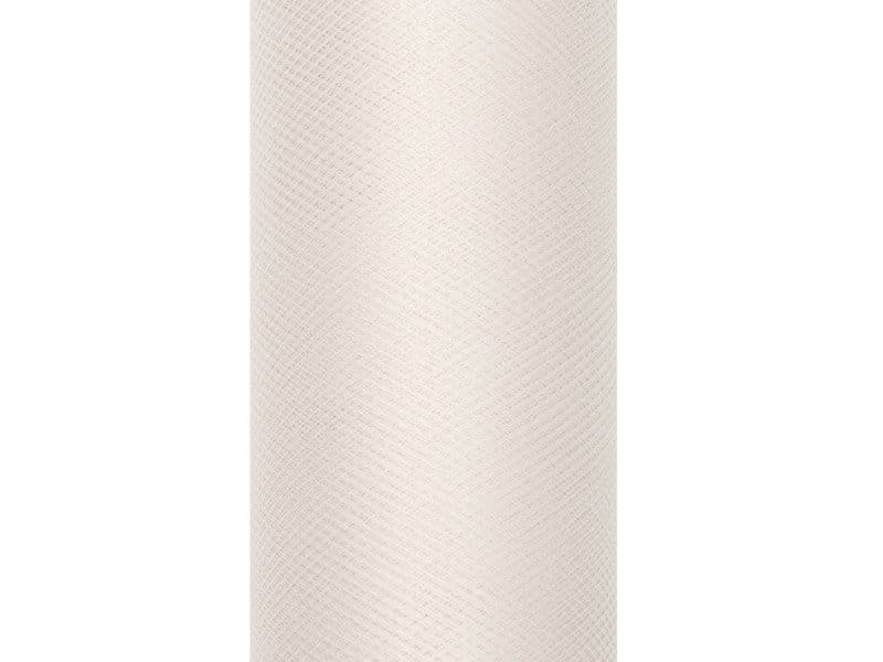 Tiul dekoracyjny na rolce 30cm 9m - 079 kremowy #2
