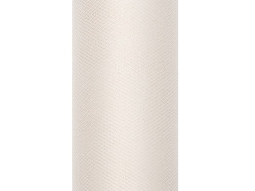 Tiul dekoracyjny na rolce 30cm 9m - 079 kremowy #2