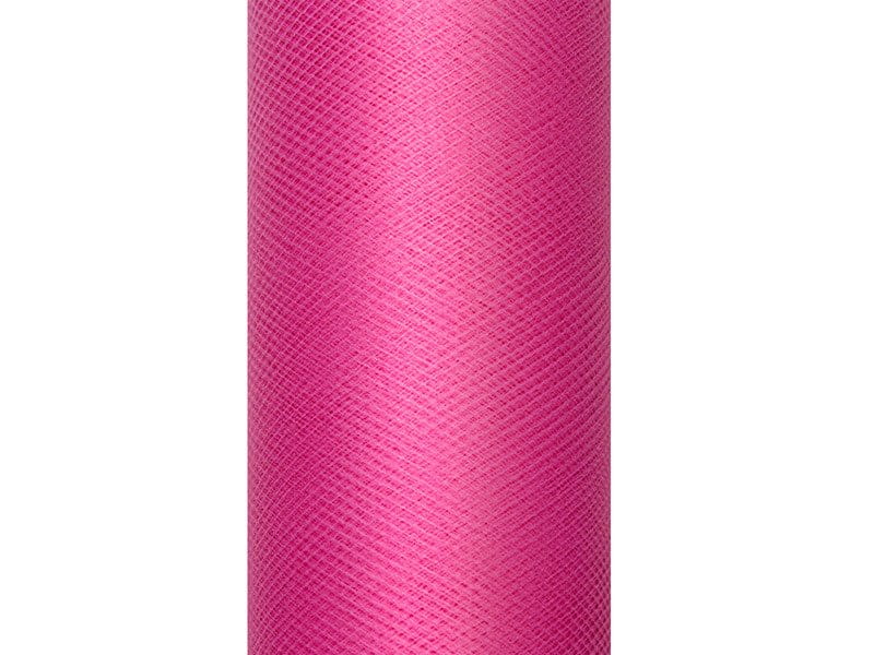 Tiul dekoracyjny na rolce 30cm 9m - 006 dark pink #2