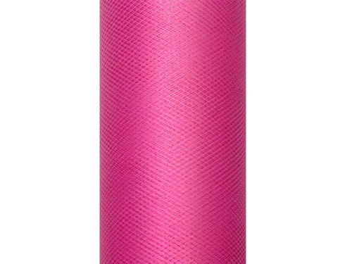 Tiul dekoracyjny na rolce 30cm 9m - 006 dark pink #2