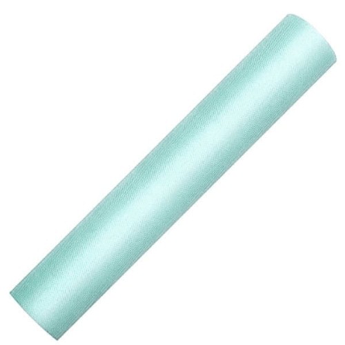 Tiul dekoracyjny na rolce 30cm 9m - 083 clearly aqua #1