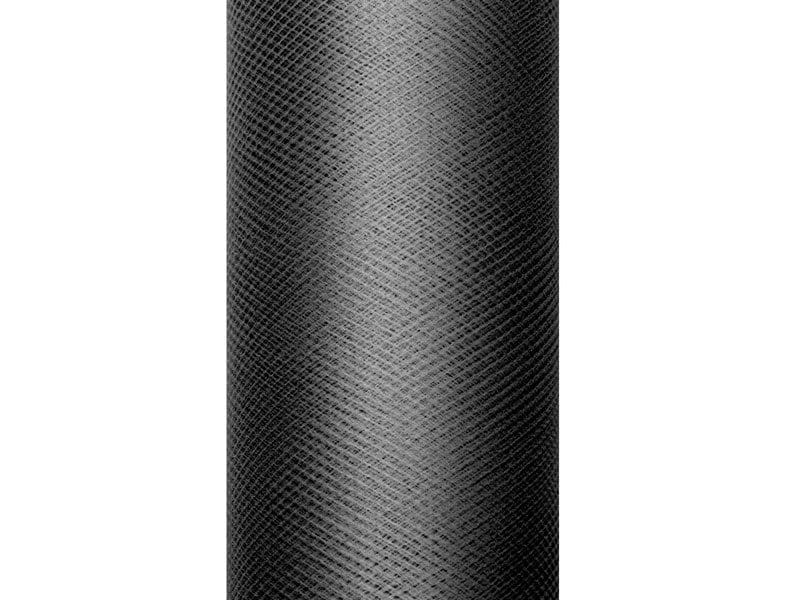 Tiul dekoracyjny na rolce 30cm 9m - M81 black #2
