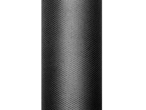 Tiul dekoracyjny na rolce 30cm 9m - M81 black #2