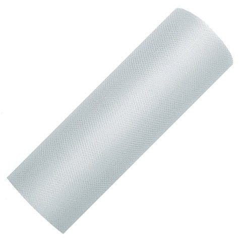 Tiul dekoracyjny na rolce - 15cm/9m 091 szary #1