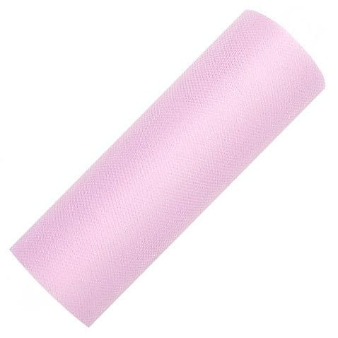 Tiul dekoracyjny na rolce - 15cm / 9m 081J jasny róż #1
