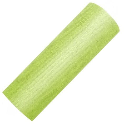 Tiul dekoracyjny na rolce - 15cm / 9m 102 jasny zielony #1