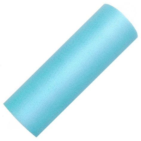 Tiul dekoracyjny na rolce - 15cm / 9m 083 turkusowy #1