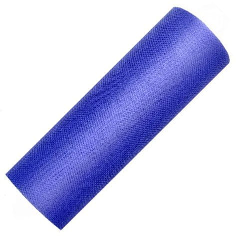 Tiul dekoracyjny na rolce - 15cm / 9m 074 granatowy #1