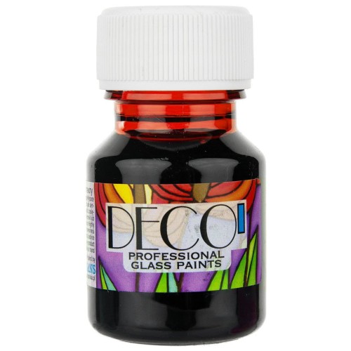 Farba do szkła witrażowa Deco 30ml - 131 czerwona #1