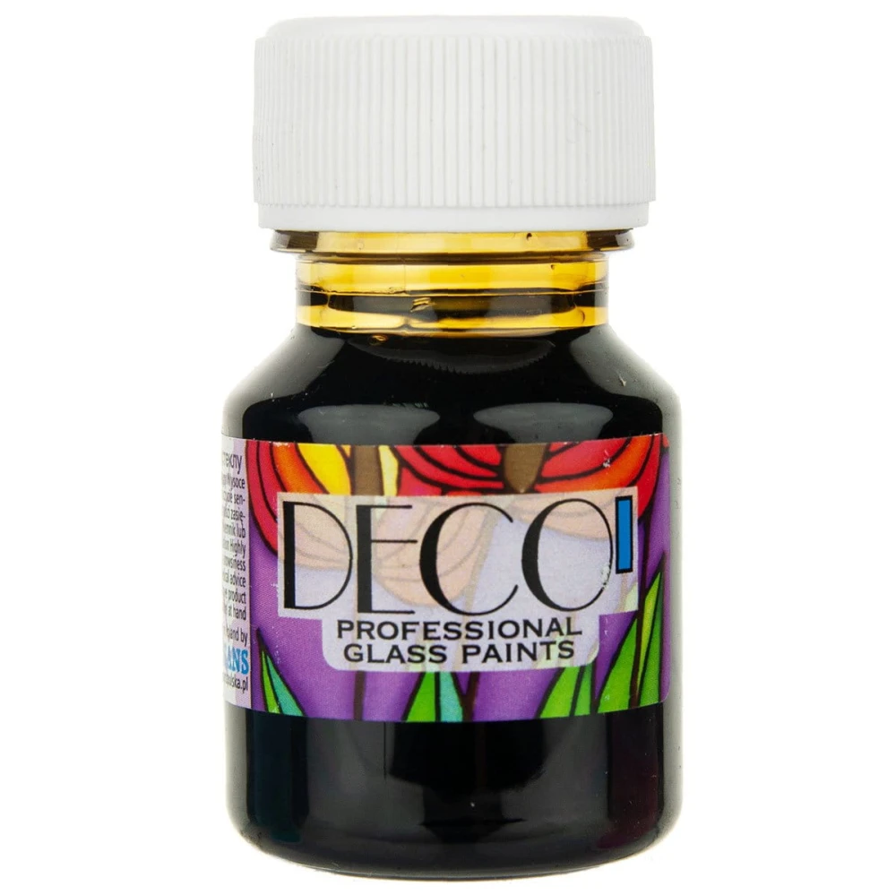 Farba do szkła witrażowa Deco 30ml - 140 ochra #1