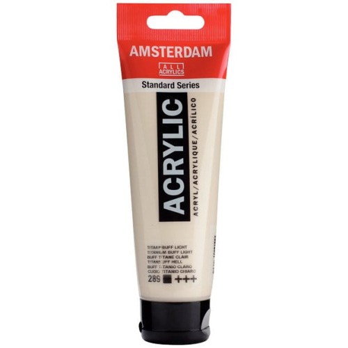 Farba akrylowa Talens Amsterdam 120ml - 289 titanium buff light #1
