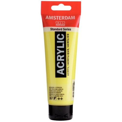Farba akrylowa Talens Amsterdam 120ml - 267 azo yellow lemon #1
