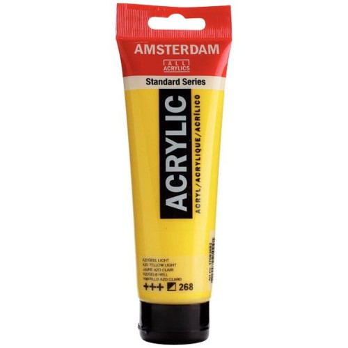 Farba akrylowa Talens Amsterdam 120ml - 268 azo yellow light #1