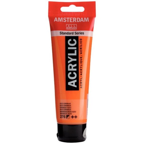 Farba akrylowa Talens Amsterdam 120ml - 276 azo orange #1