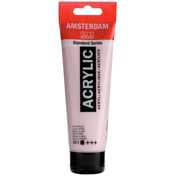 Farba akrylowa Talens Amsterdam 120ml - 361 light rose #1