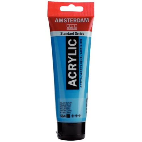 Farba akrylowa Talens Amsterdam 120ml - 564 brillant blue #1