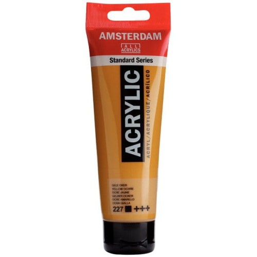Farba akrylowa Talens Amsterdam 120ml - 227 yellow ochre #1