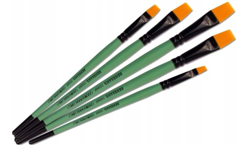 Pędzel nylonowy płaski Renesans - r. 10 #2