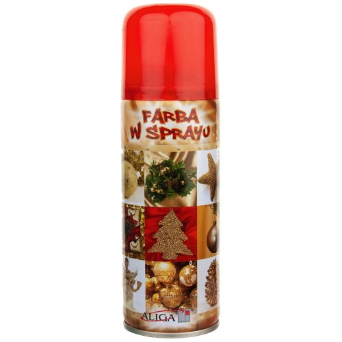Farba w sprayu Aliga 250ml, czerwona #1