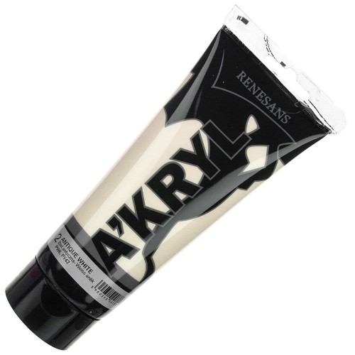 Farba akrylowa Renesans 200ml - 02 biel antyczna #1